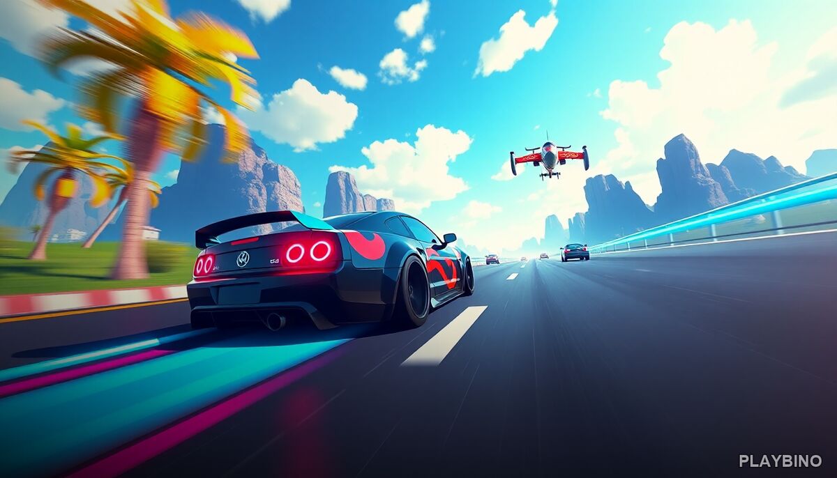 Racing Island: Open-World Driving and Competitive Racing in One Browser Game image