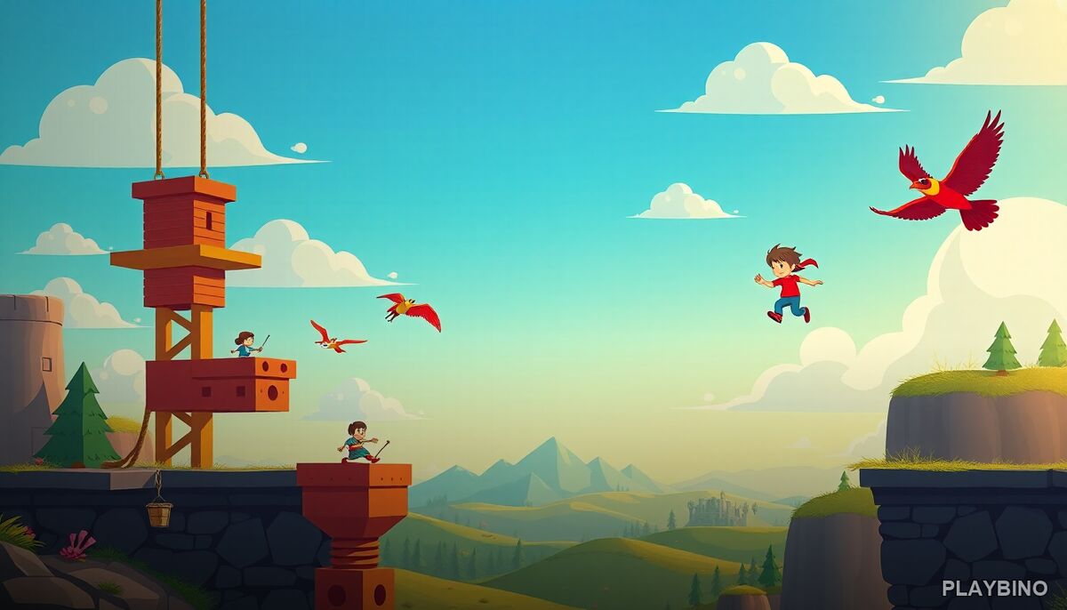 Rope Puzzle Rescue: Cut the Right Ropes, Save Everyone image