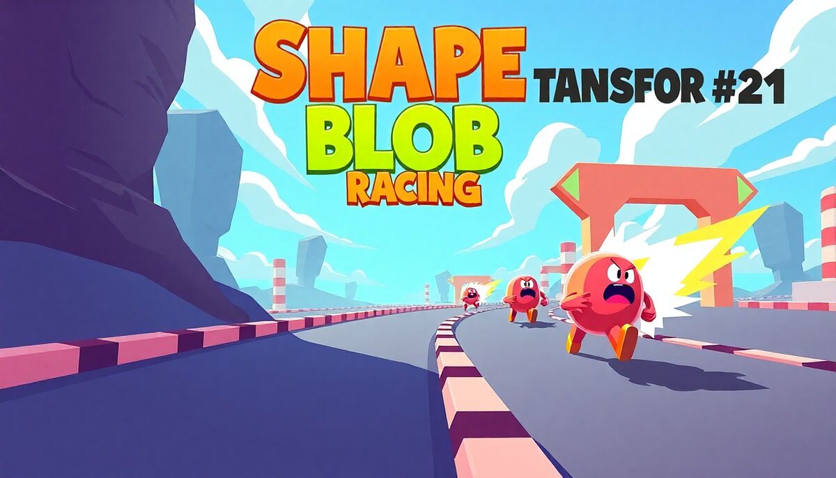 Shape Transform Blob Racing: Morph, React, and Survive Every Gate image