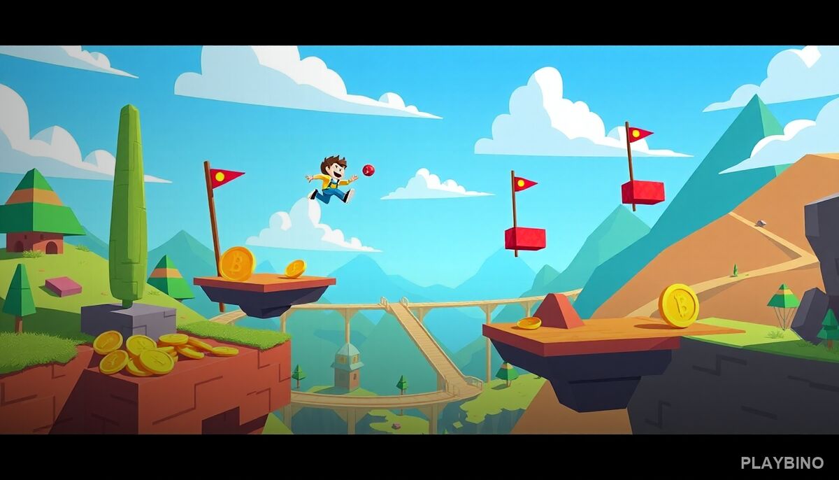 Silly Team 2 Player: Cooperative Platforming with Steve and Noob image