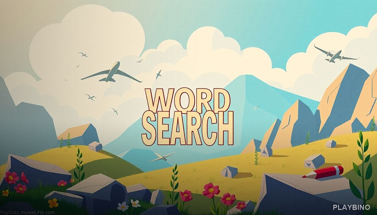Simple Word Search: Grid Puzzles That Train Your Brain image