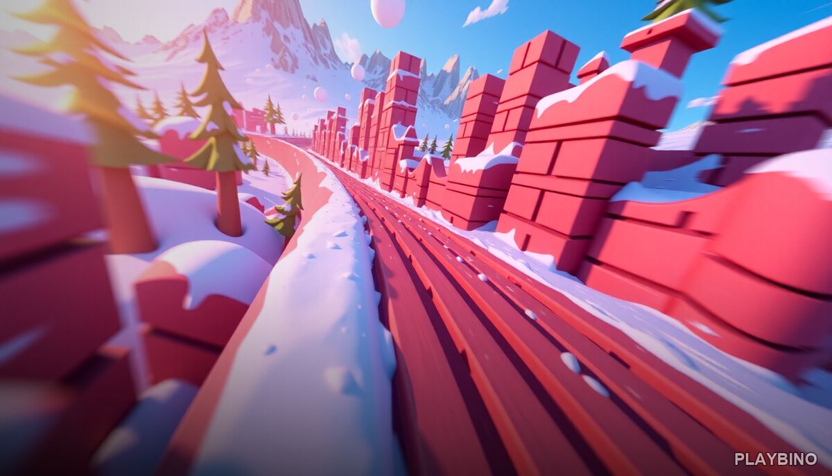 Skibidi ZigZag Snow Ski: Endless Slope Survival on One Tap image