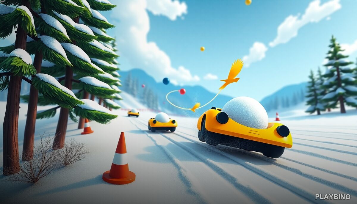 SnowBall Speed: Racing Down Frozen Slopes image