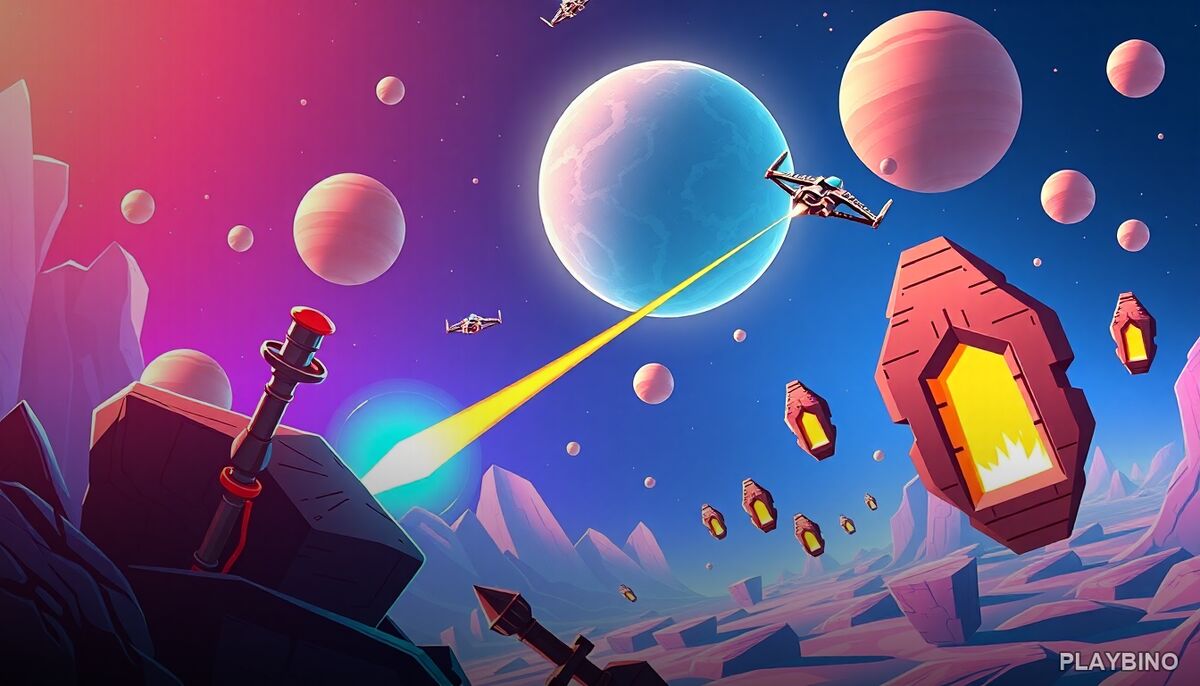 Space Shooter VS Aliens and Asteroids: Survive the Cosmic Chaos image