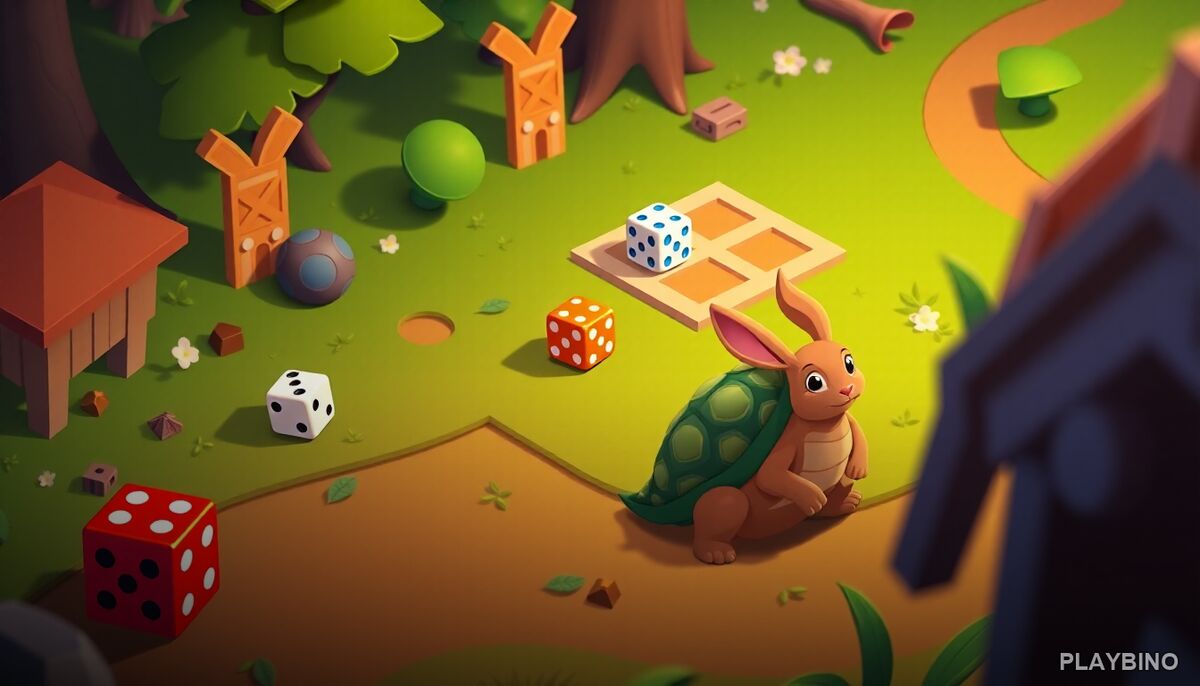 Speedy vs Steady: The Classic Race Reimagined as a 2-Player Board Game image