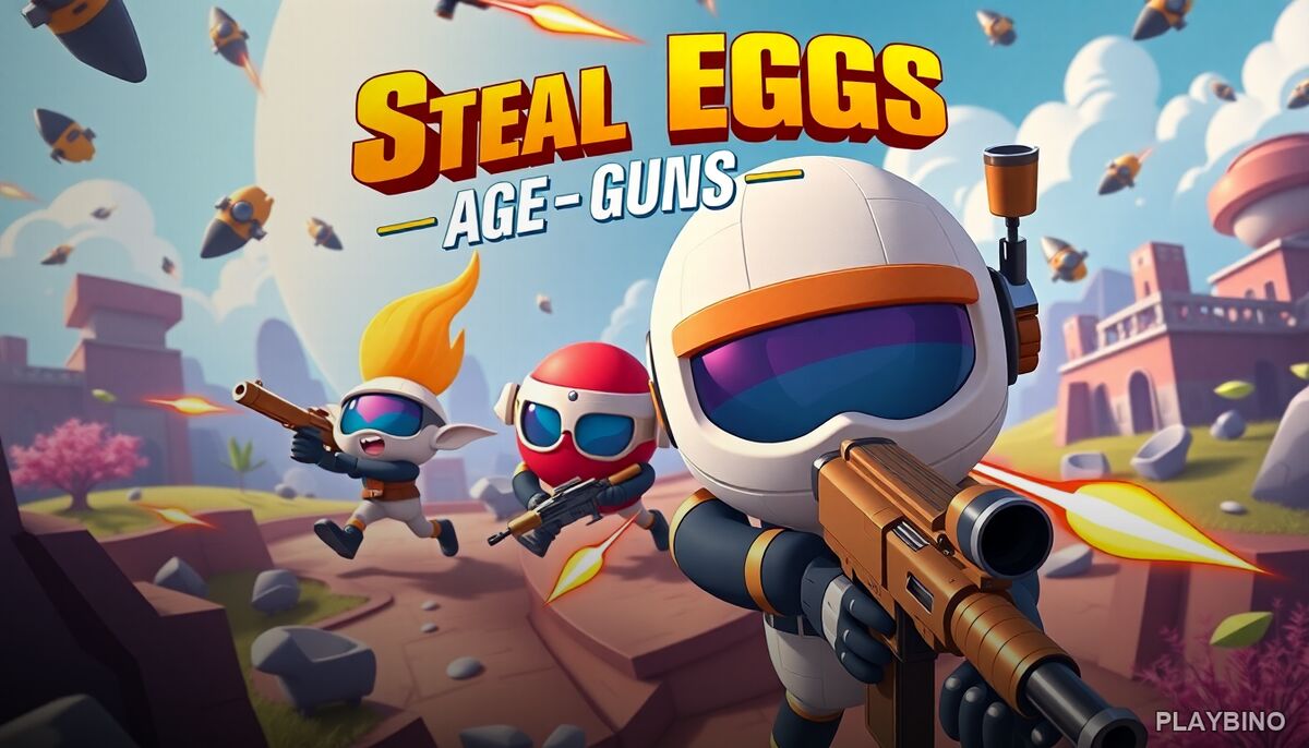Steal Eggs: Age of Guns – Defense, Raids, and Rising Stakes image