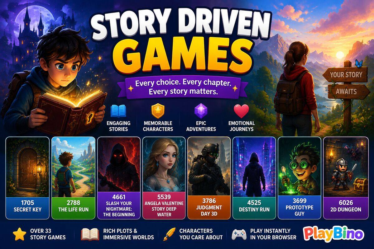 Story-Driven Browser Games: Why Narrative Matters and Where to Find the Best Ones image