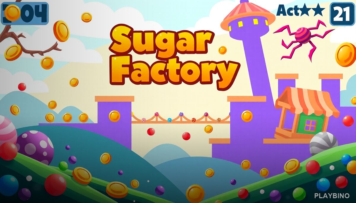 Sugar Factory3: Merge, Stack, and Score in This Sweet Arcade Game image