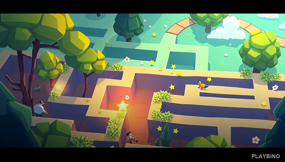 Summer Mazes: Puzzle Paths and Spatial Logic image