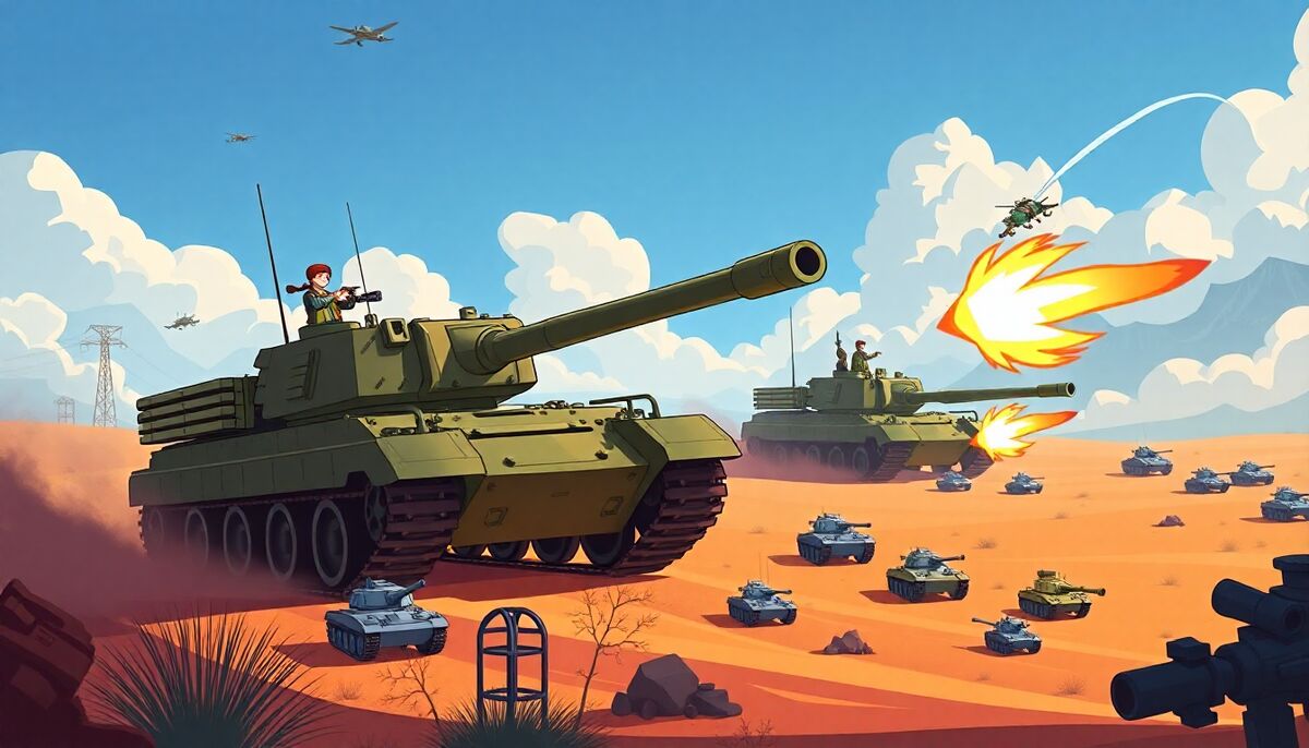 Super Tank Hero: Tank Combat, Squad Tactics, and Survival Strategy image