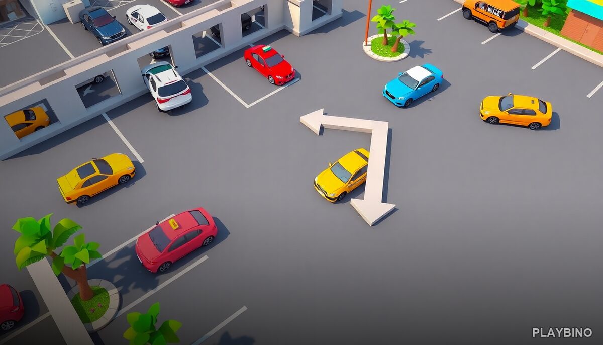 Swipe To Park The Cars: Puzzle Logic and Parking Strategy image