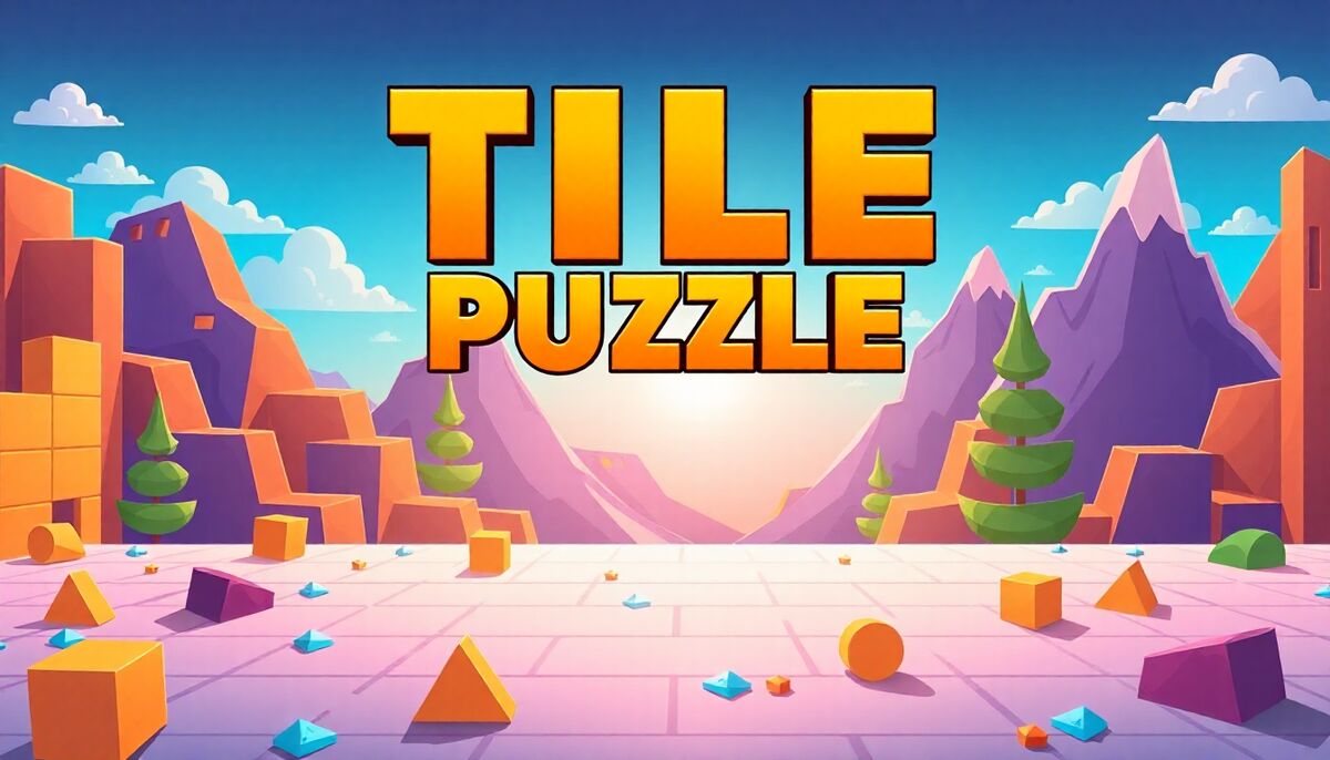 Tile Puzzle Game: Sliding Puzzles, Strategy, and Pure Brain Power image