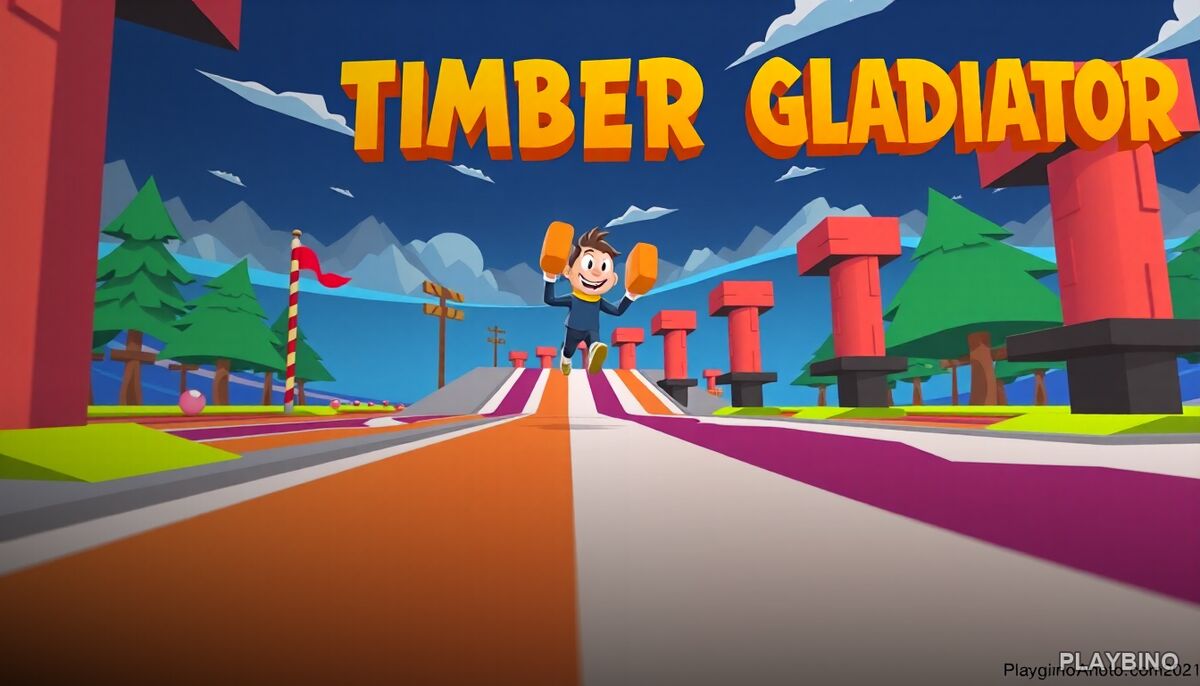 Timber Gladiator: Smash Columns, Dodge Debris, Survive the Arena image