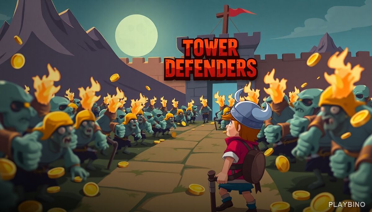 Tower Defenders: Strategy Guide for Surviving the Undead Viking Siege image