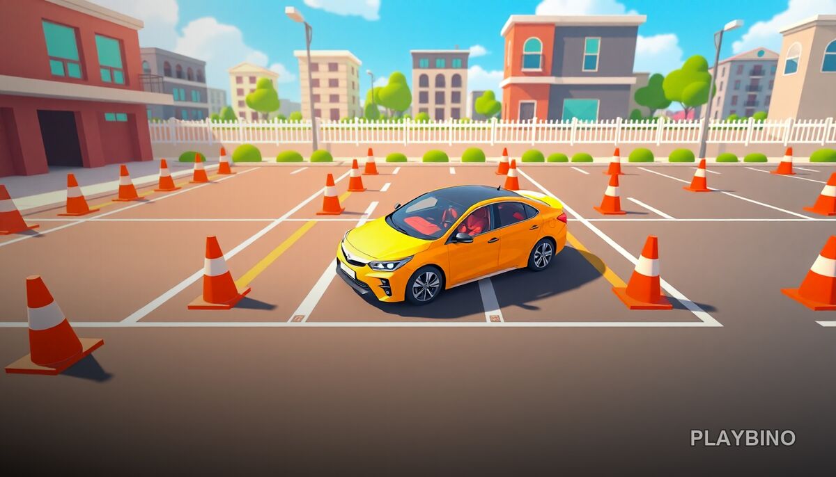 Traffic Escape Puzzle: Clear the Grid One Move at a Time image