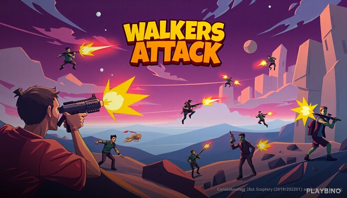 Walkers Attack: Survive the Zombie Horde image