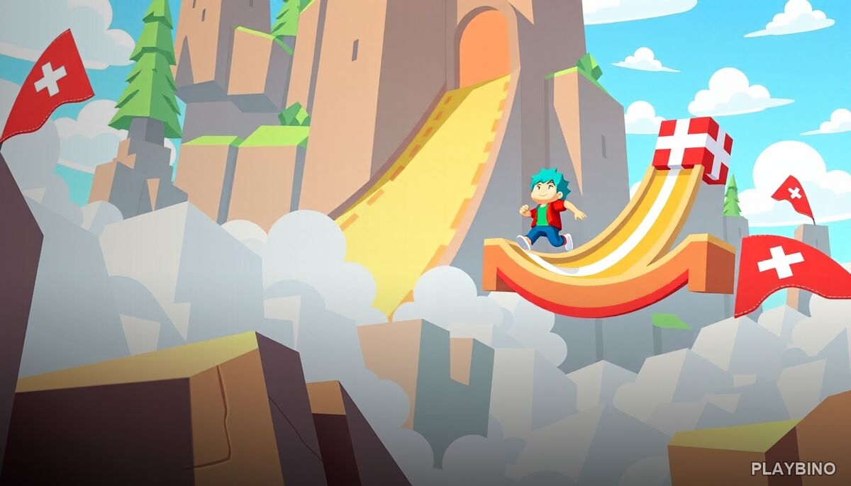 Water Slide Adventure: Racing Down Twisting Aquatic Courses image