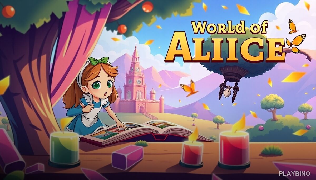 World of Alice Memory Game: Card Matching in a Storybook World image