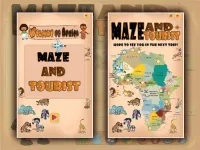 Maze And Tourist image