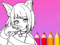 Anime Manga Coloring Book image