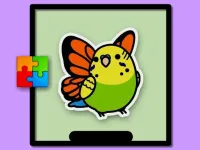 Cute Budgie Puzzle image