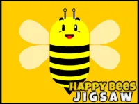 Happy Bees Jigsaw image