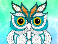 Zentangle Coloring Book image