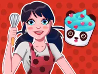 Ladybug Cooking Cupcake : Cooking games for girls image
