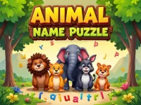 Animal Name Puzzle image