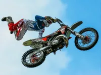 Dirt Bike Stunts Puzzle image