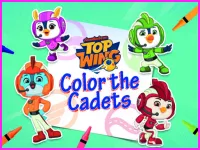 Top Wing: Color the Cadets image