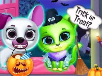 image bg Scary Makeover Halloween Pet Salon