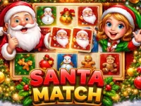 Santa Matching Game image