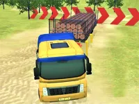 Modern OffRoad Uphill Truck Driving image