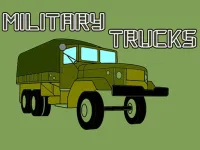 Military Trucks Coloring image
