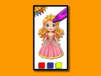 BTS Princess Coloring Book image