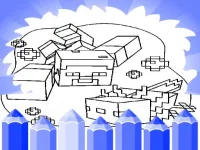 Axolotl Minecraft Coloring Pages image