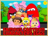 Famous Cartoon Characters Eggs image