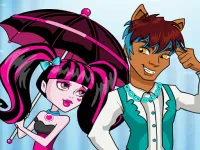 Monster High Couple Dressup image