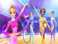 Gymnastics Dress Up Game image