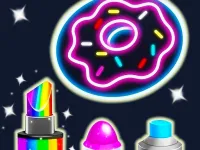 Kids Glow Paint Game image