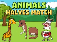 Animals Halves Match image