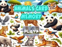 Animal cards memory image