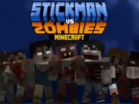 Stickman vs Zombies Minecraft image