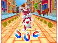 Subway Bunny Run Rush Rabbit Runner Game image