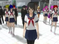 Sakura School Girl Yandere Simulator image