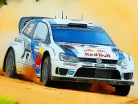 Rally Car Driving Jigsaw image