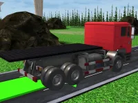 Truck Driving Construction Transport image