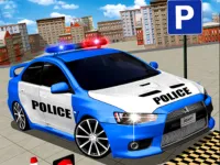 Modern Police Car Parking 3D image