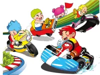 Cartoon Kart Puzzle image